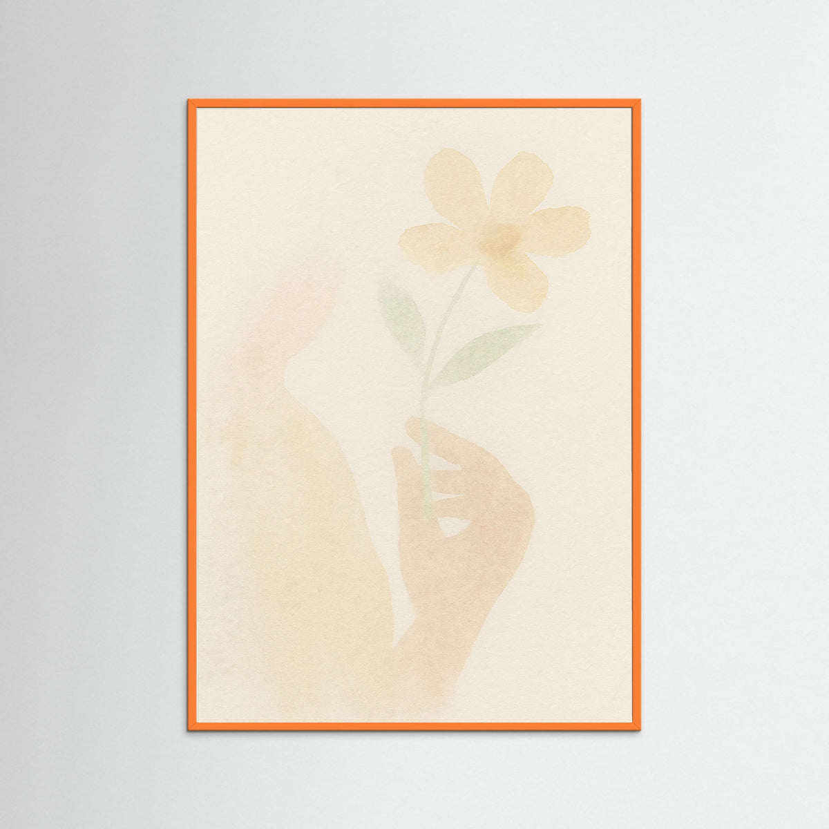 Orange Wood Dusted hues