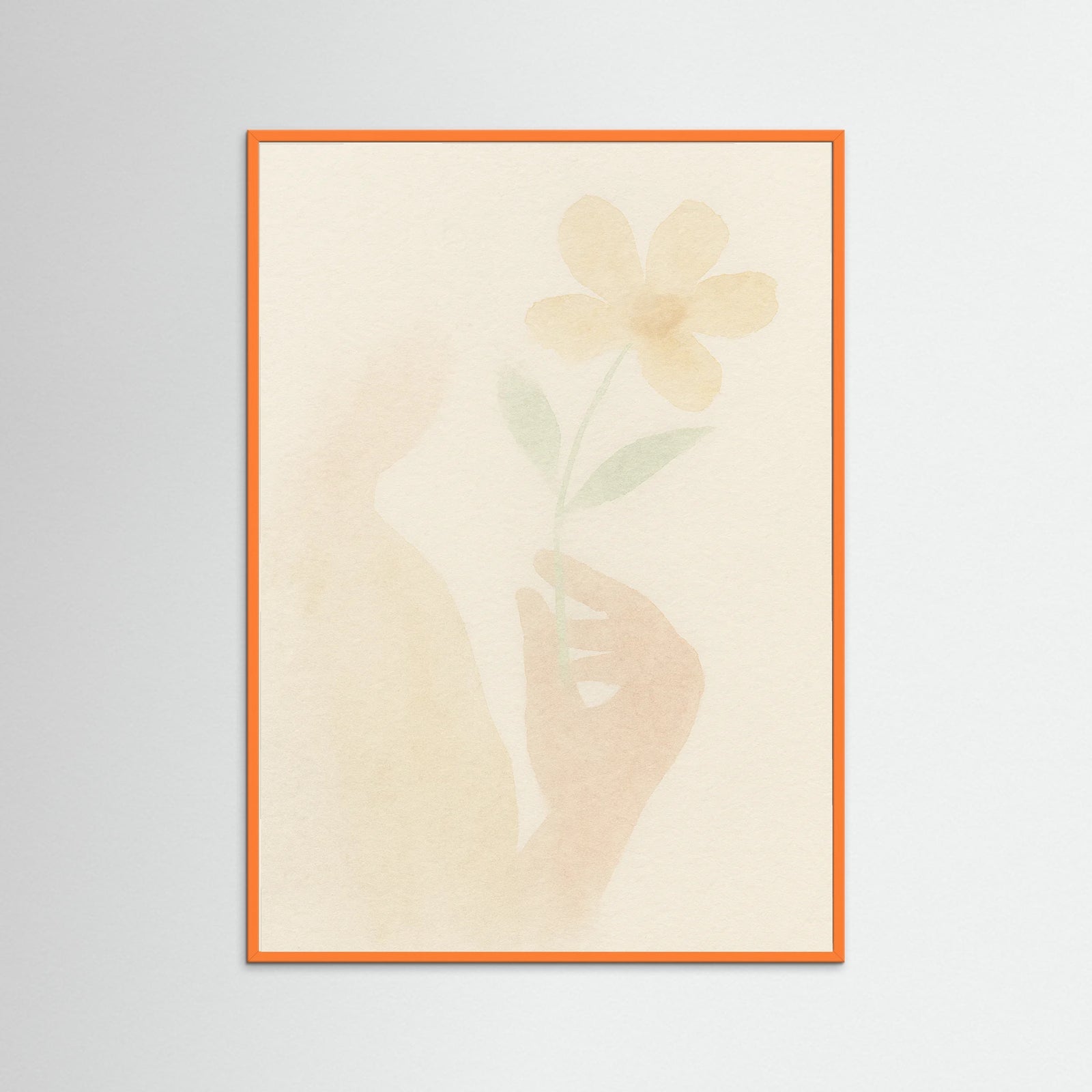 Orange Wood Dusted hues