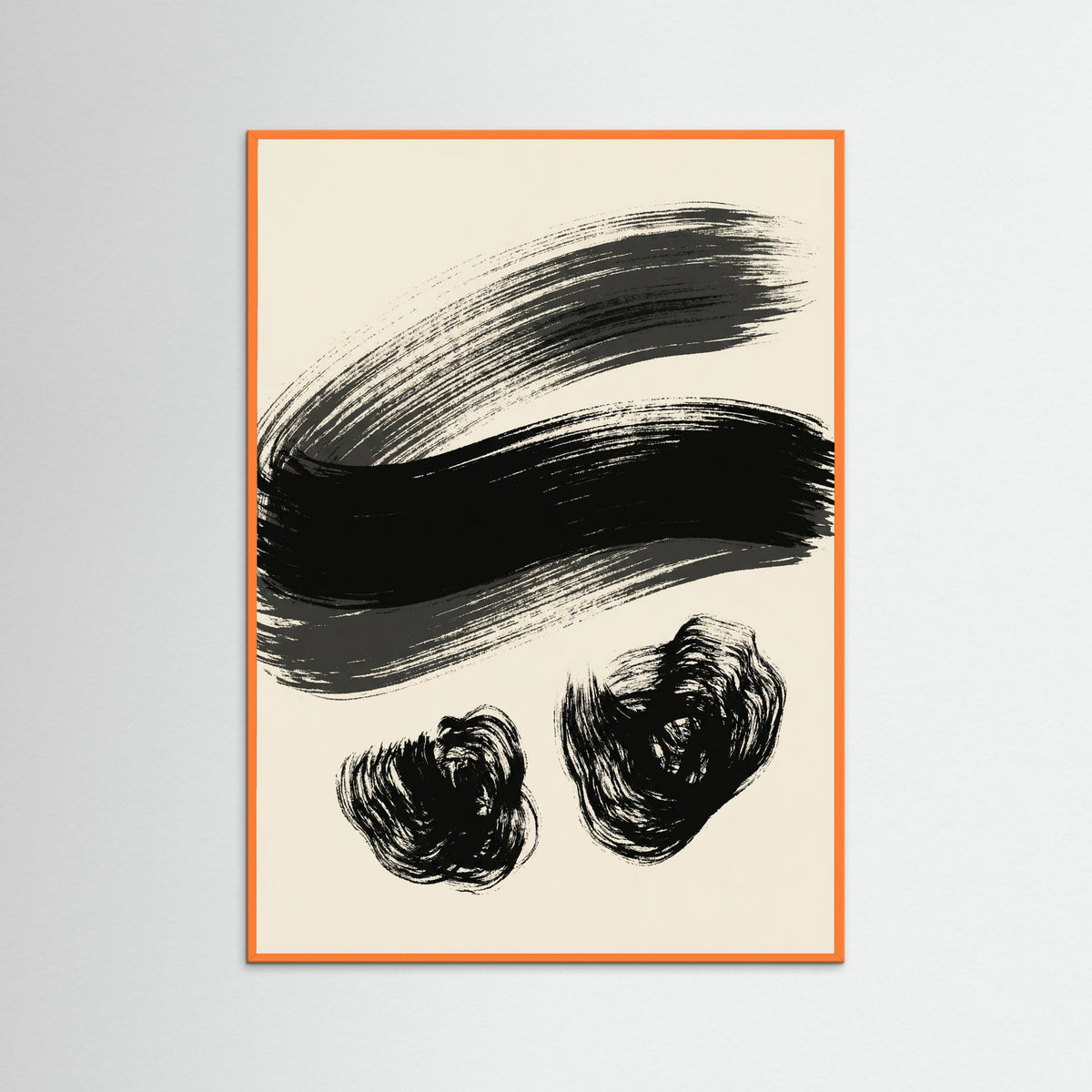 Orange Wood Dynamic Abstraction