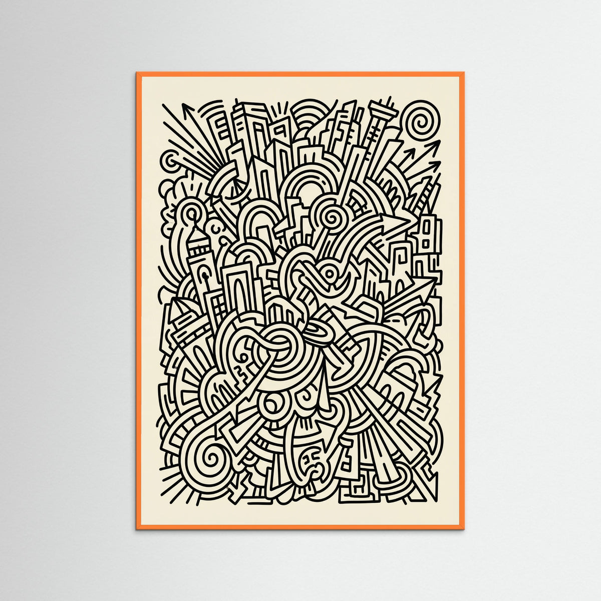 Orange Wood Dynamic Connectivity