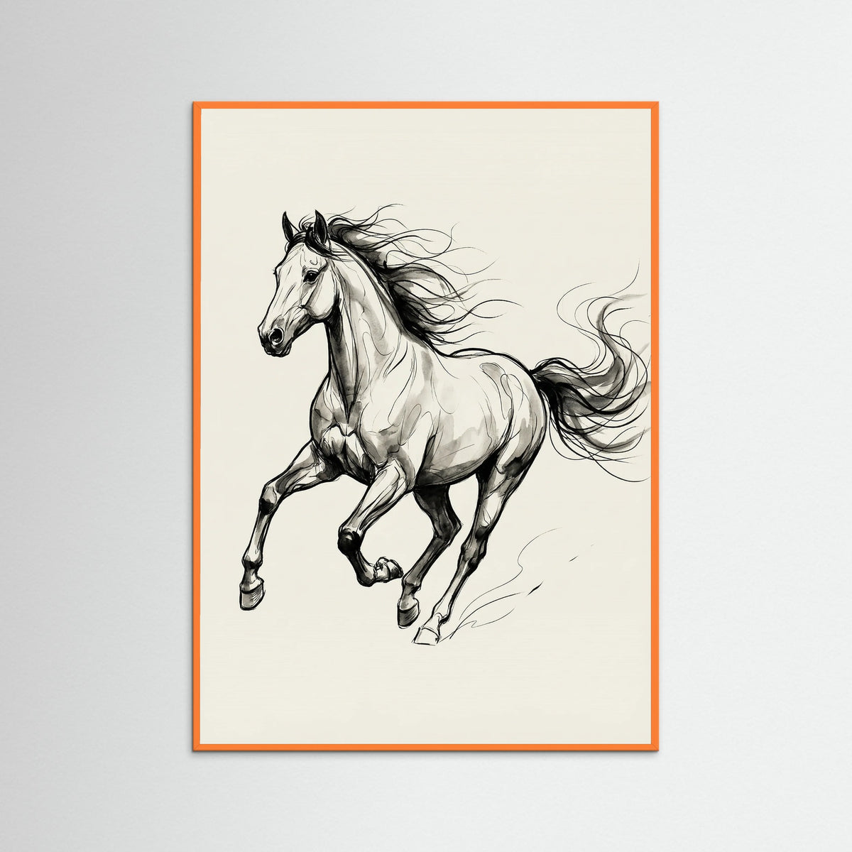 Orange Wood Dynamic Grace