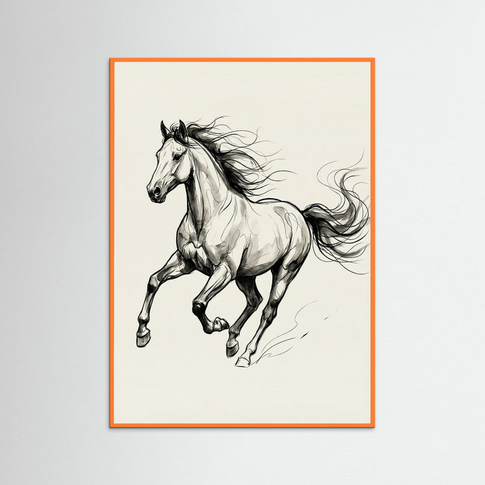 Orange Wood Dynamic Grace