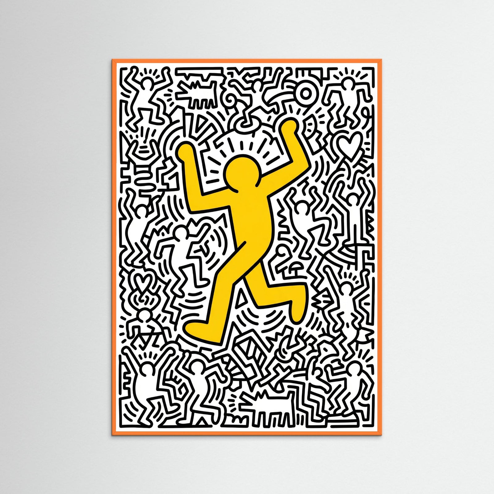 Orange Wood Dynamic Humanism