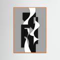Orange Wood Dynamic Interplay