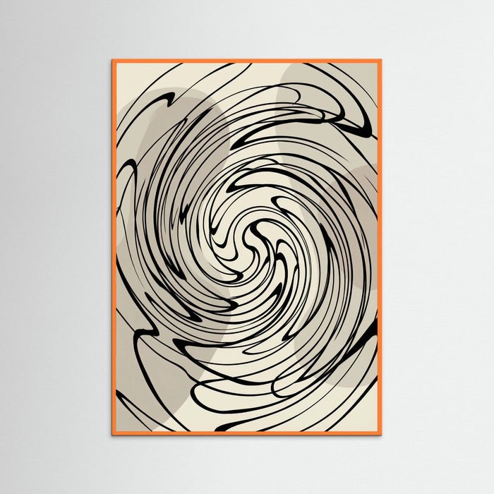 Dynamic Line Dance – Poster und Kunstdruck