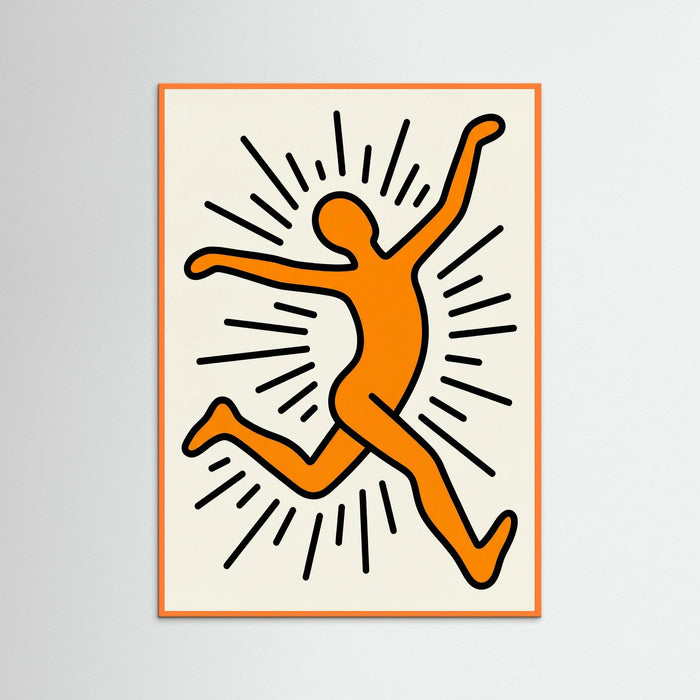 Orange Wood Dynamic Movement