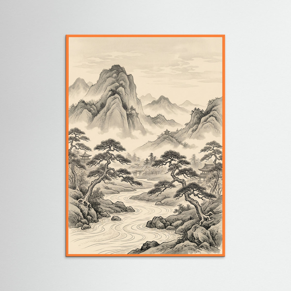 Orange Wood Dynamic Oceanic Study