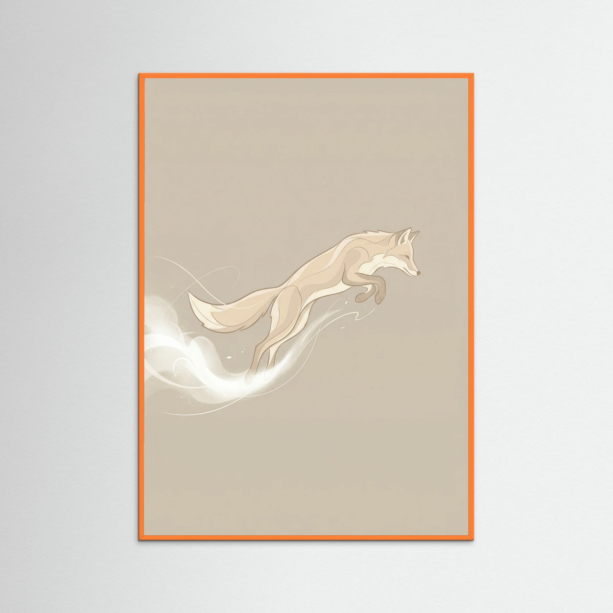 Orange Wood Dynamic Racquet Splash