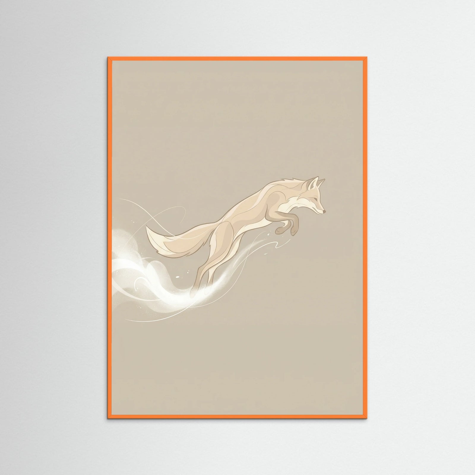 Orange Wood Dynamic Racquet Splash