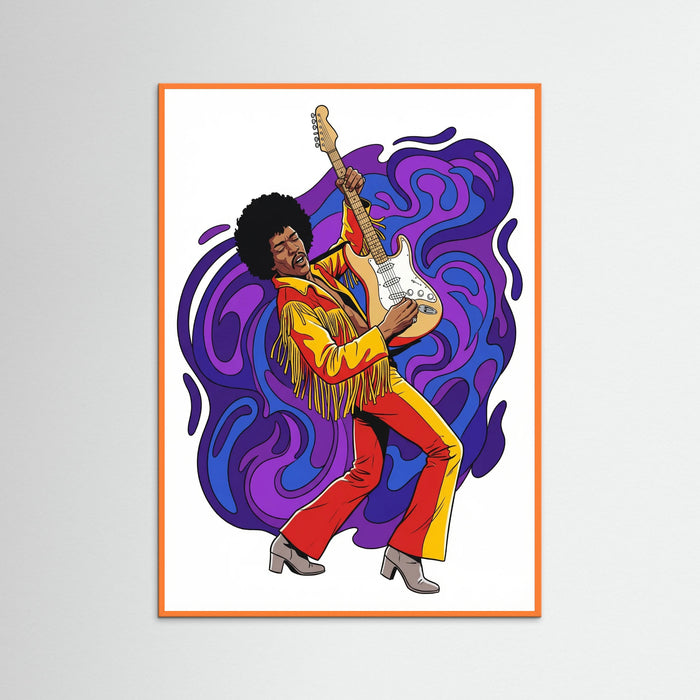 Orange Wood Dynamic Rock Legend