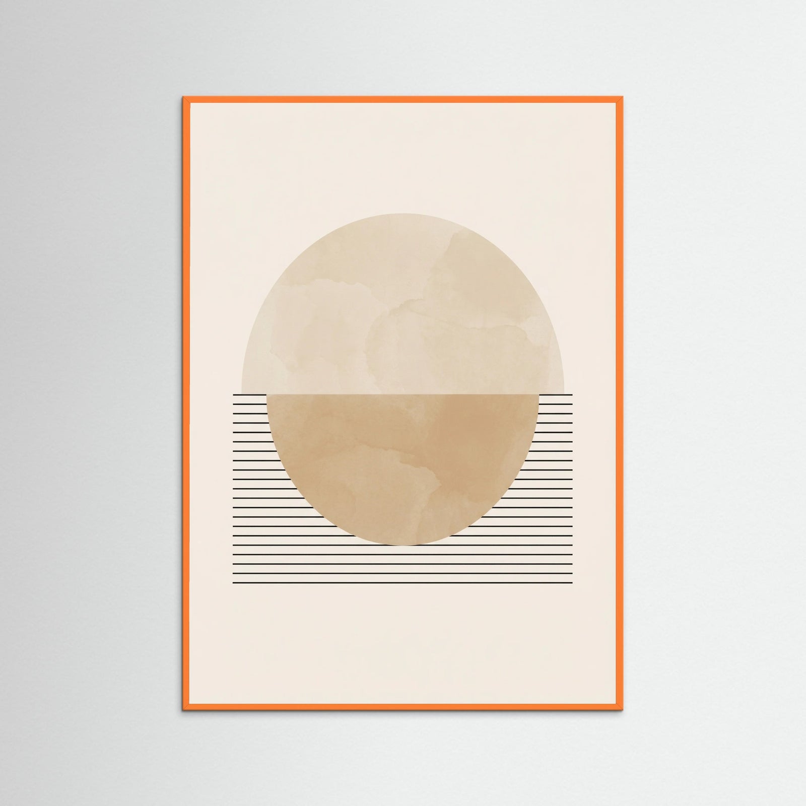 Orange Wood Earth Rise