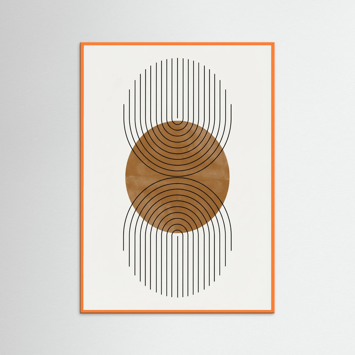 Orange Wood Earthen Arches