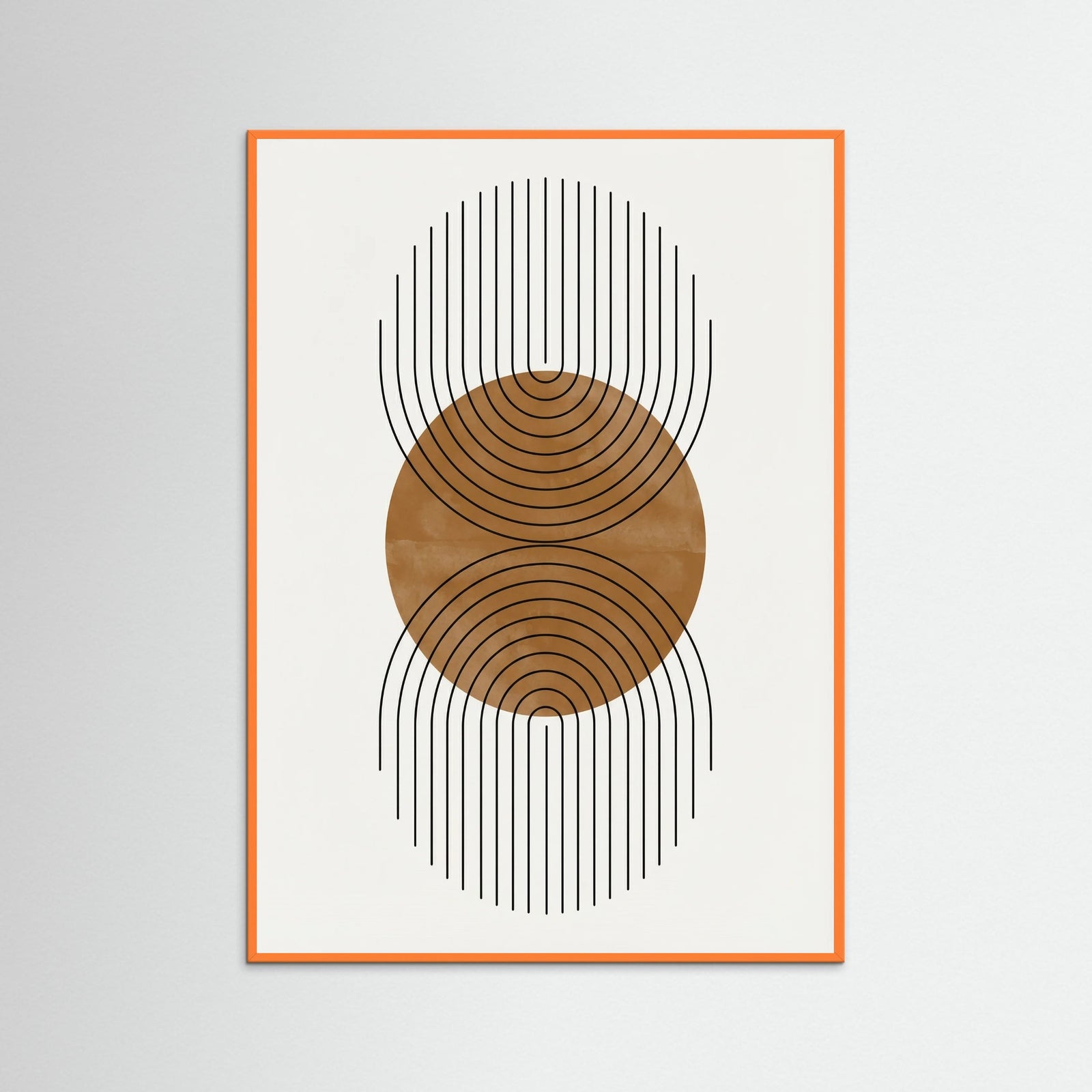 Orange Wood Earthen Arches