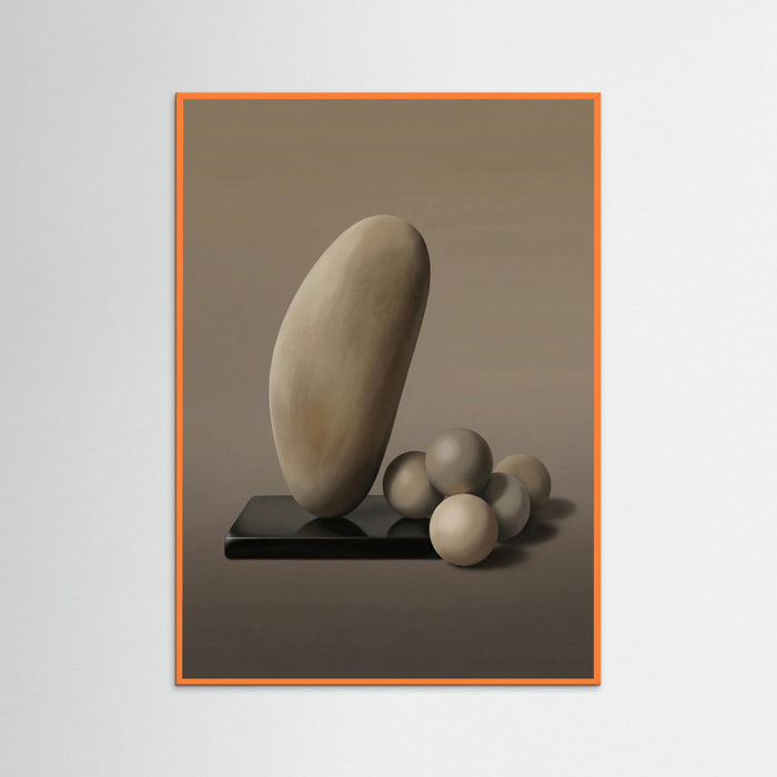 Orange Wood Earthen Forms