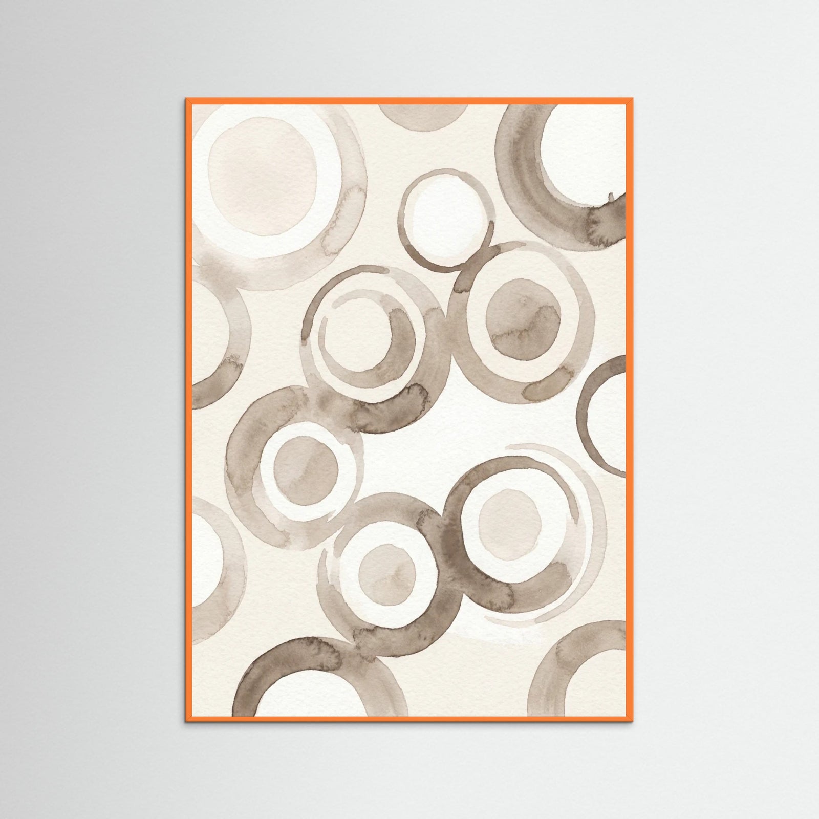 Orange Wood Earthen Maze