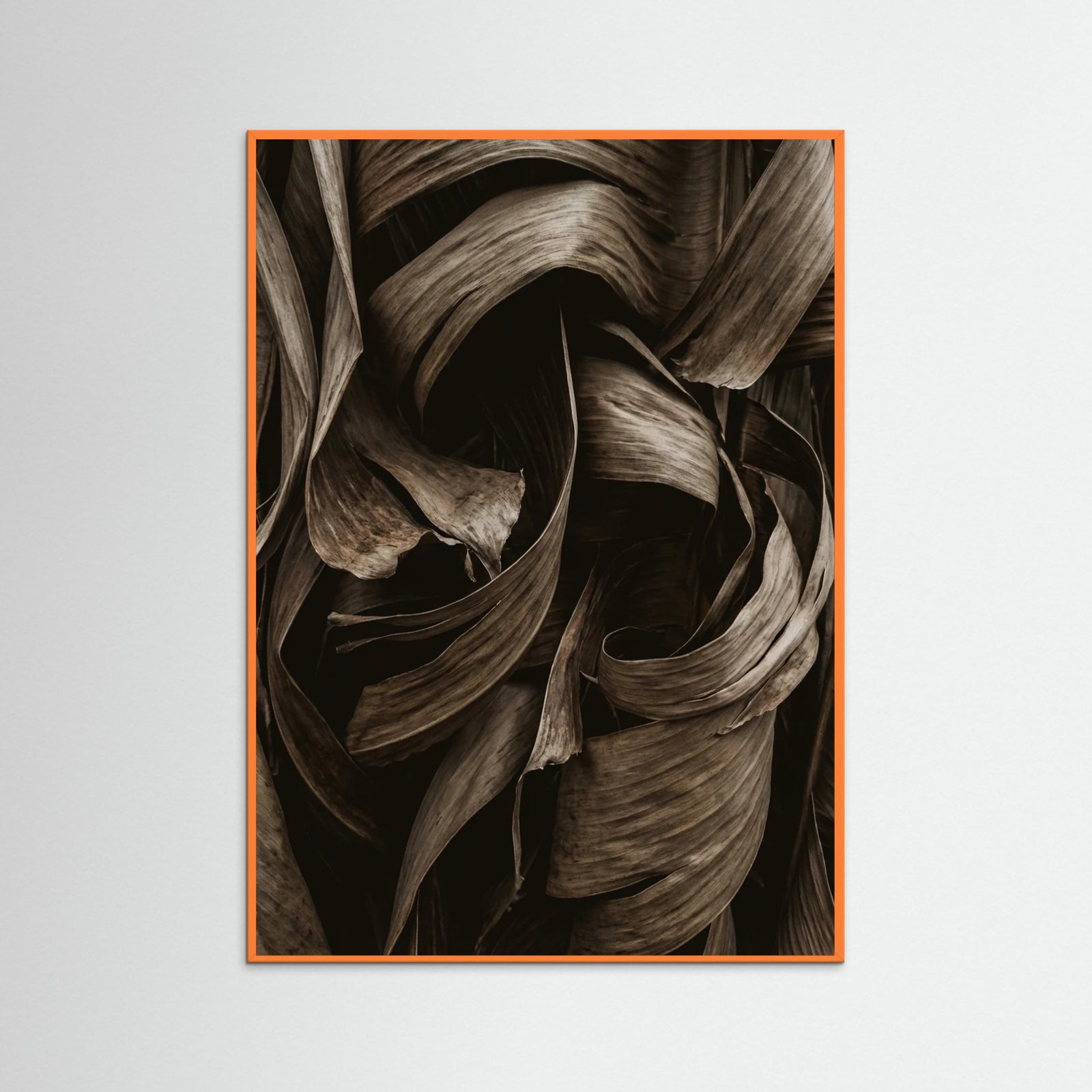 Orange Wood Earthen Strands