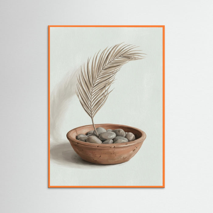 Orange Wood Earthy Plumes