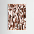 Earthy Waves Poster – poster and art print