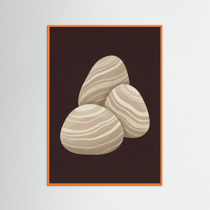 Orange Wood Earthy Whispers