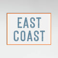 East Coast - Horizontal Poster – poster and art print