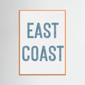 East Coast - Vertical Poster – Poster und Kunstdruck
