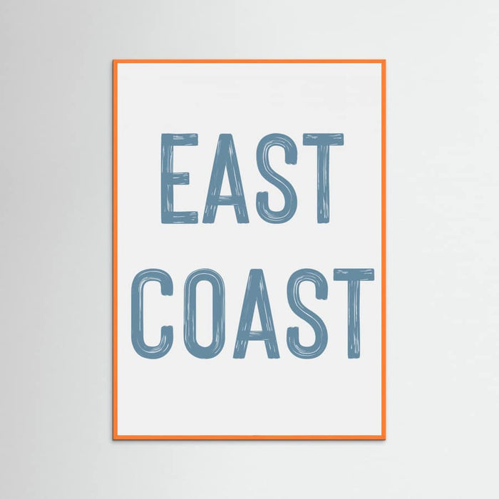 East Coast - Vertical Poster – Poster und Kunstdruck