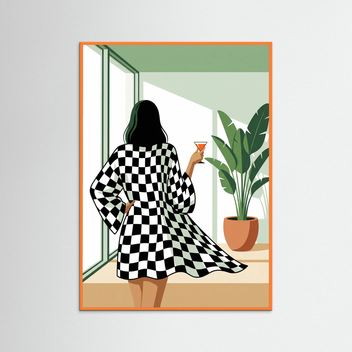 Orange Wood Elegant Leisure