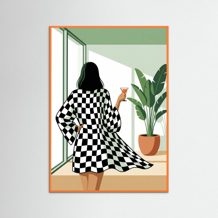 Orange Wood Elegant Leisure