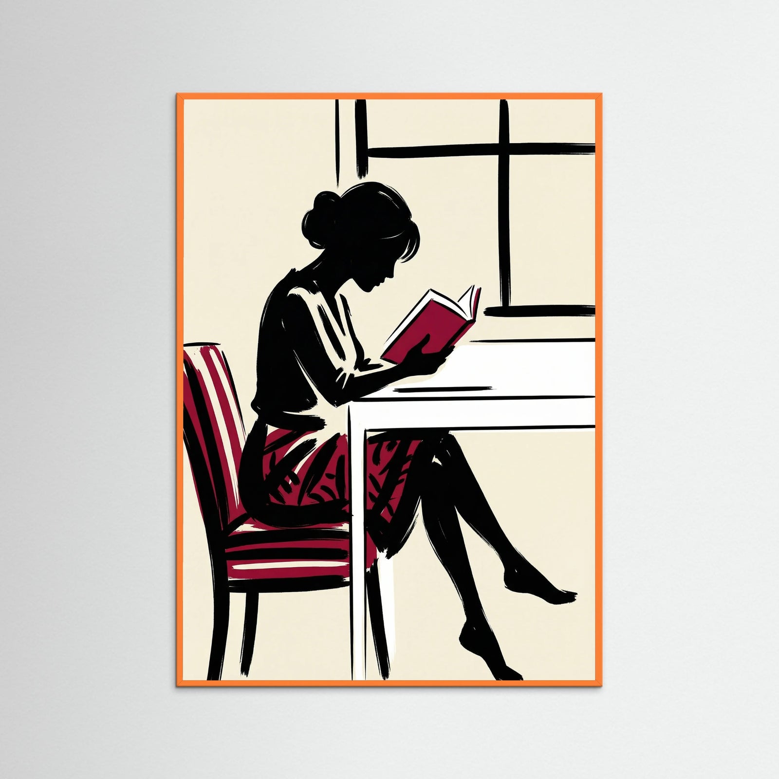 Orange Wood Elegant Repose