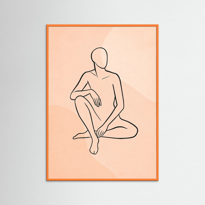Orange Wood Elegant Resonance