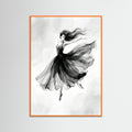 Orange Wood Elegant Silhouette