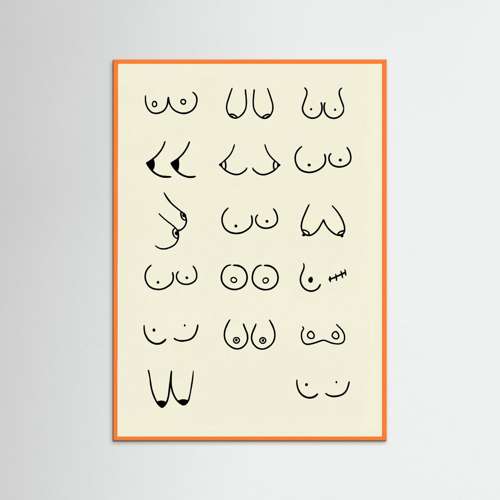 Orange Wood Embrace Diversity