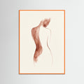 Orange Wood Embrace Forms