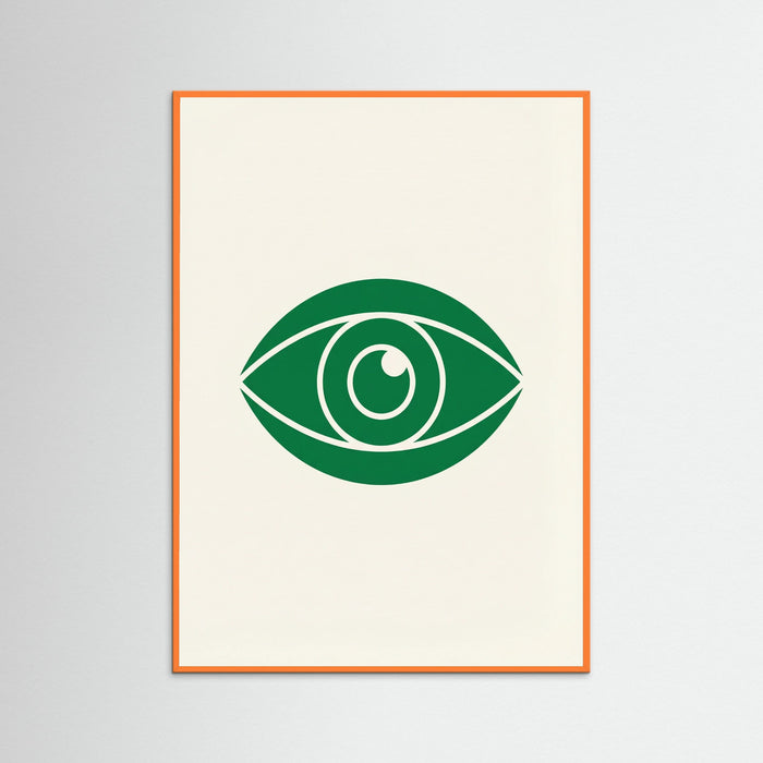 Emerald Gesture – poster and art print