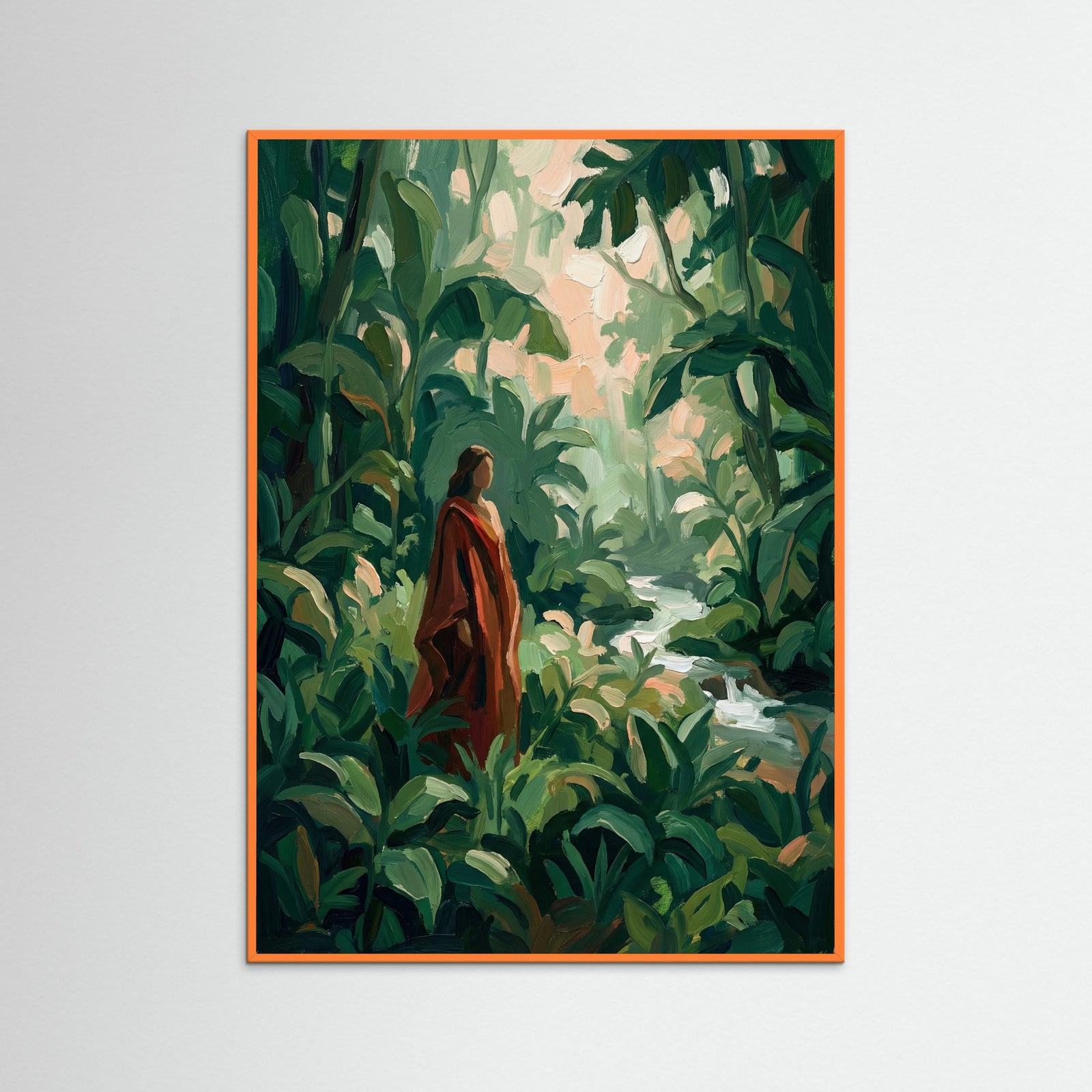 Orange Wood Emerald Siren