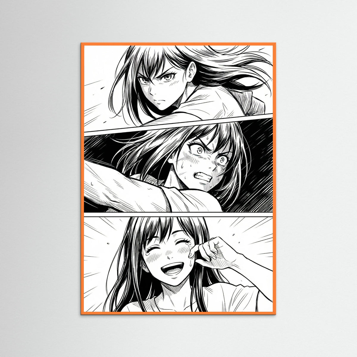 Orange Wood Emotional Manga Gaze