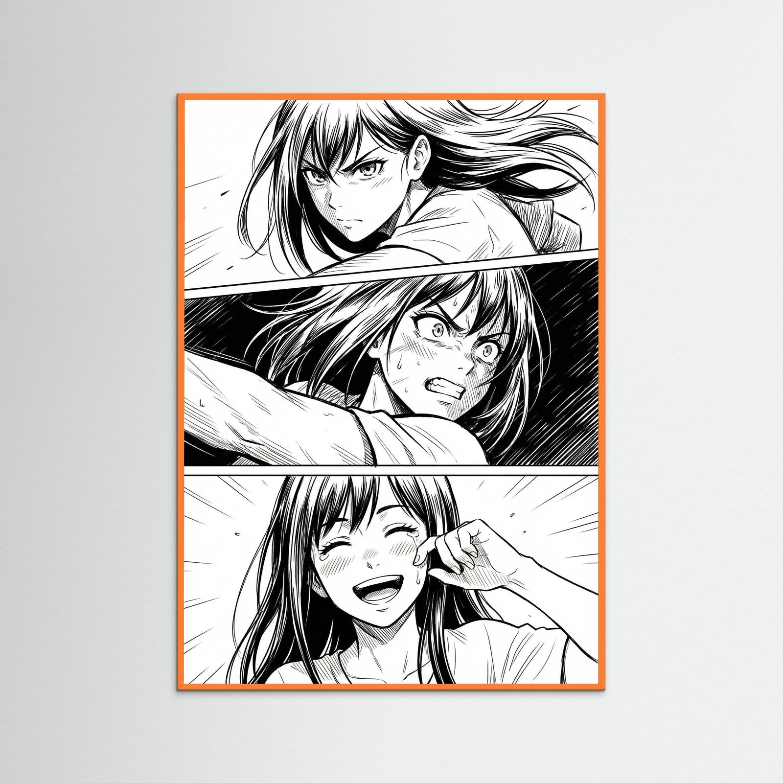 Orange Wood Emotional Manga Gaze