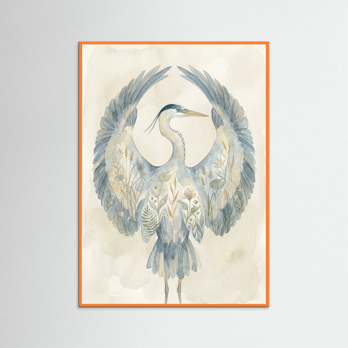 Orange Wood Enchanted Silk Moth