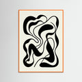 Orange Wood Enigmatic Forms