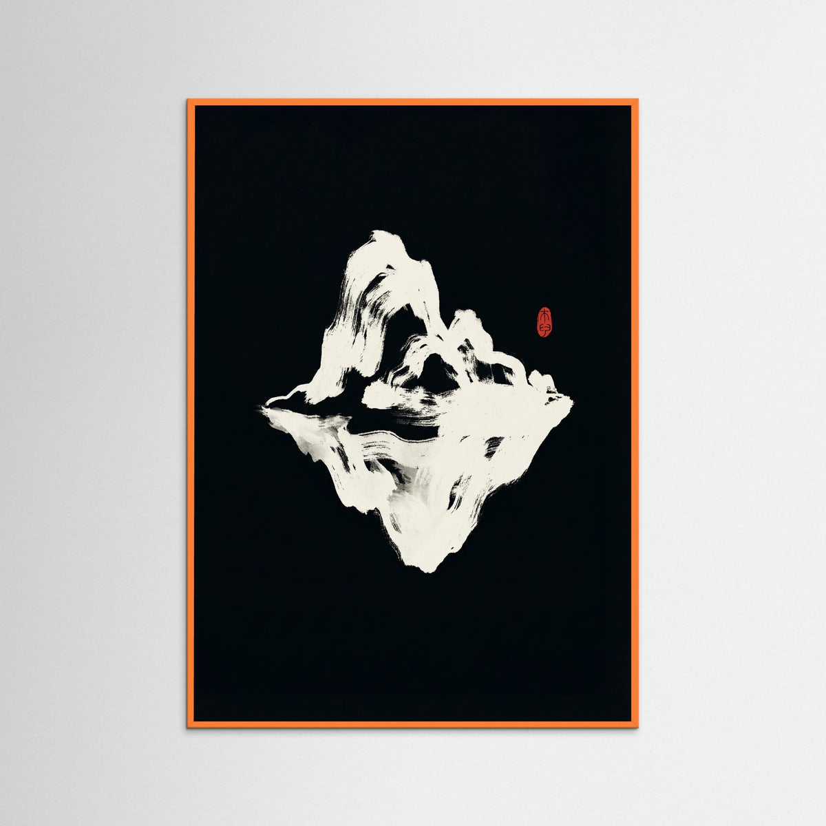 Orange Wood Enso Serenity Black