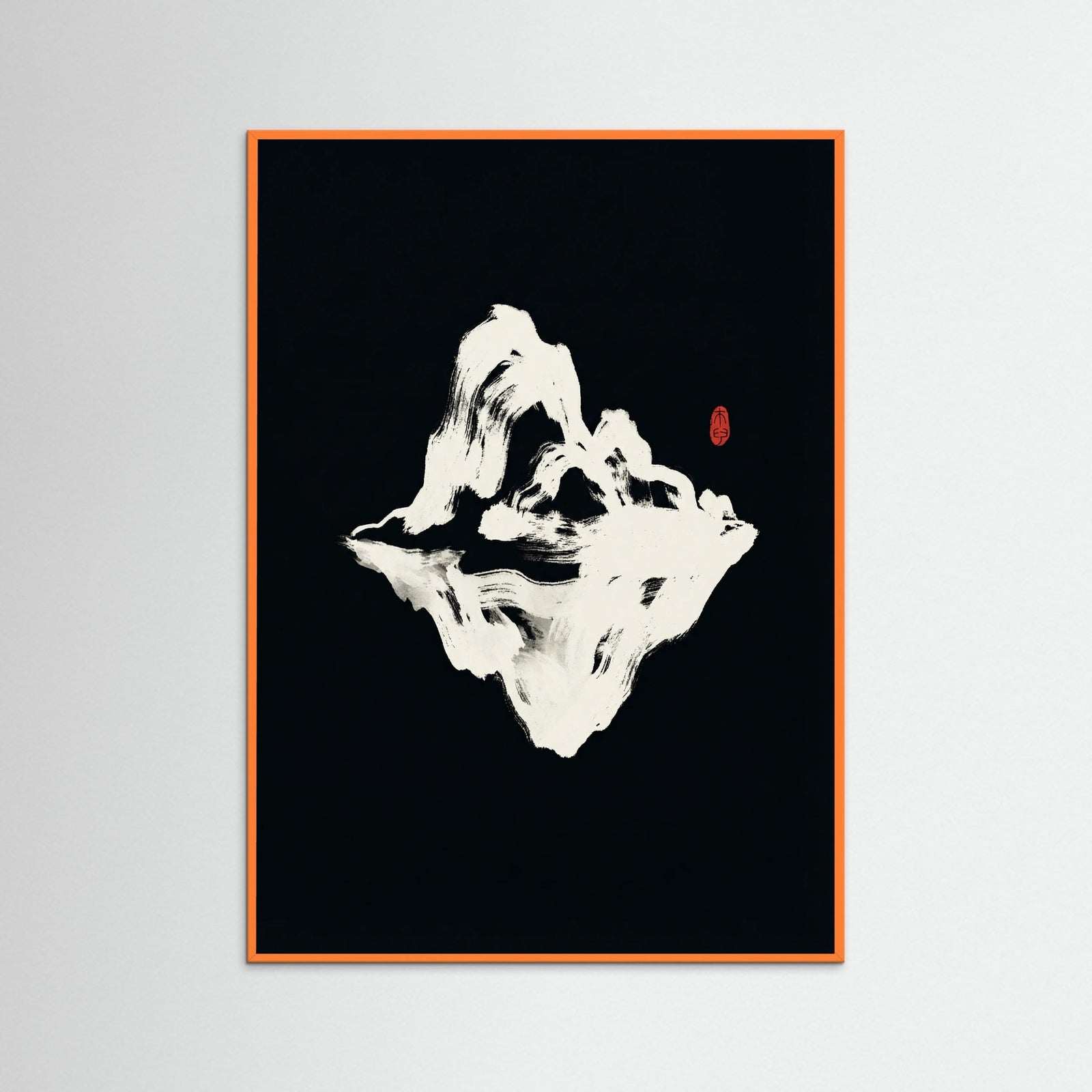 Orange Wood Enso Serenity Black