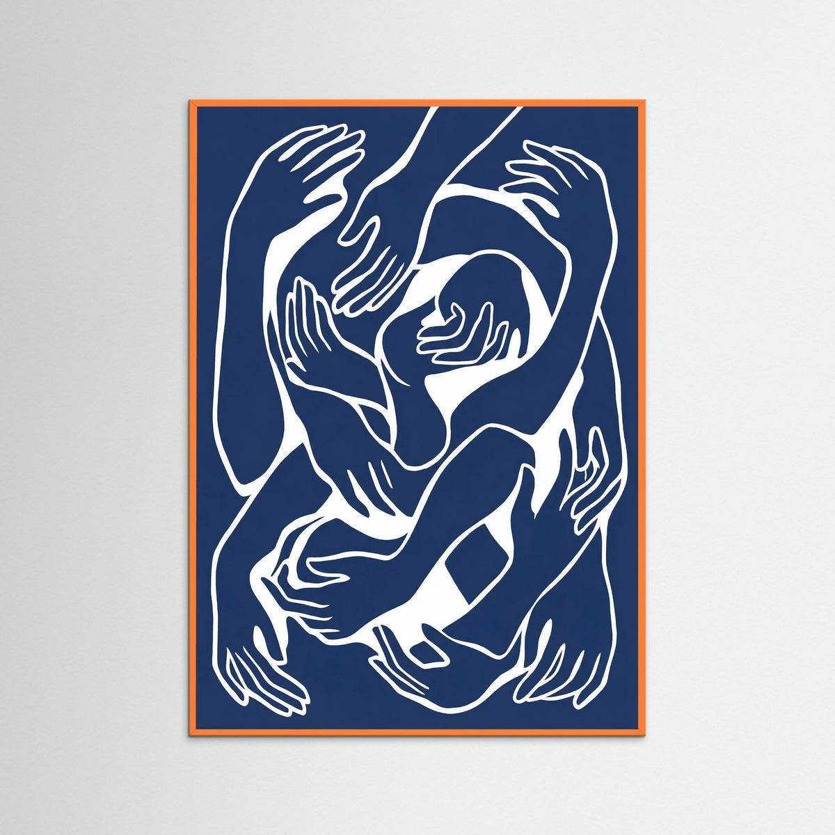 Orange Wood Entangled Minds