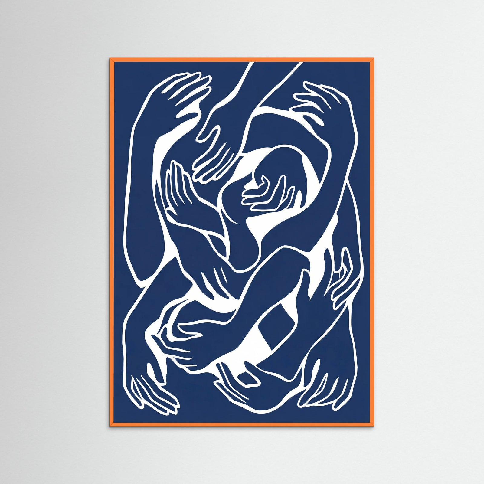 Orange Wood Entangled Minds