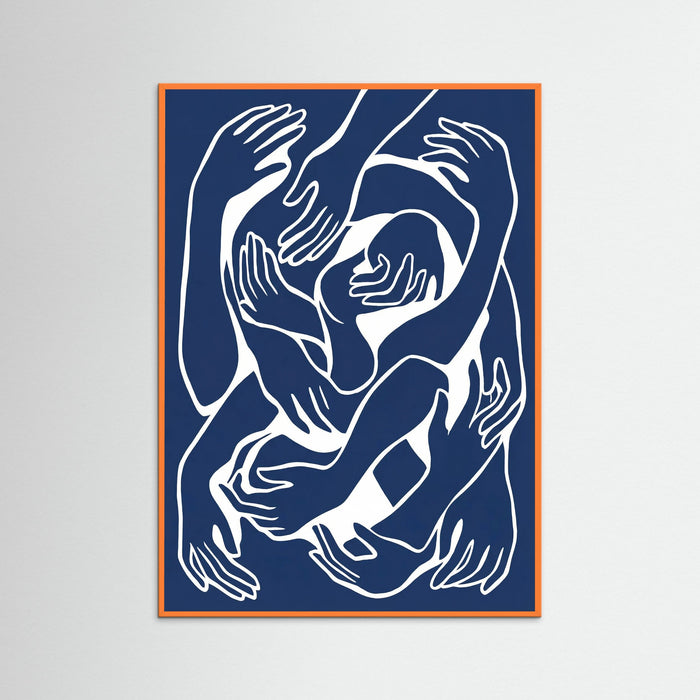 Orange Wood Entangled Minds