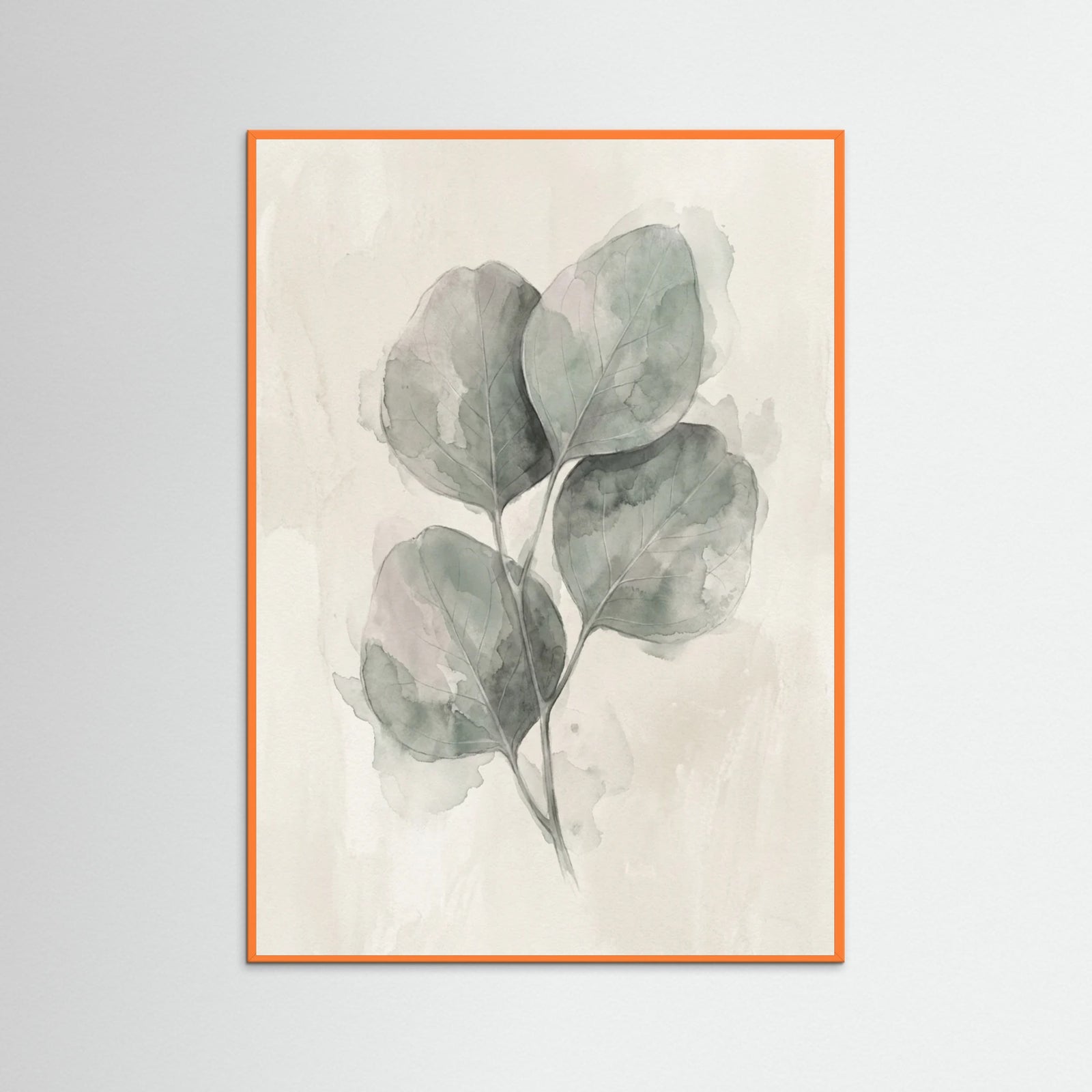 Orange Wood Ephemeral Blooms