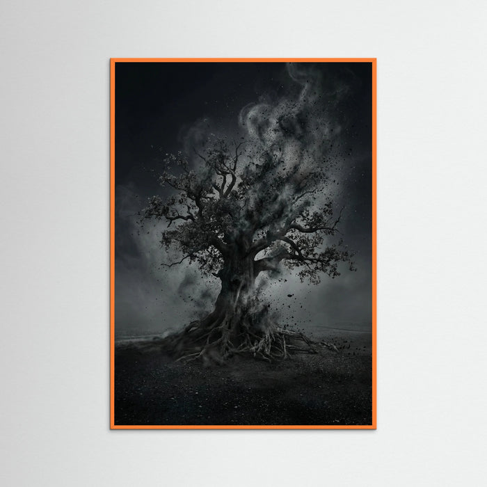 Orange Wood Ephemeral Form