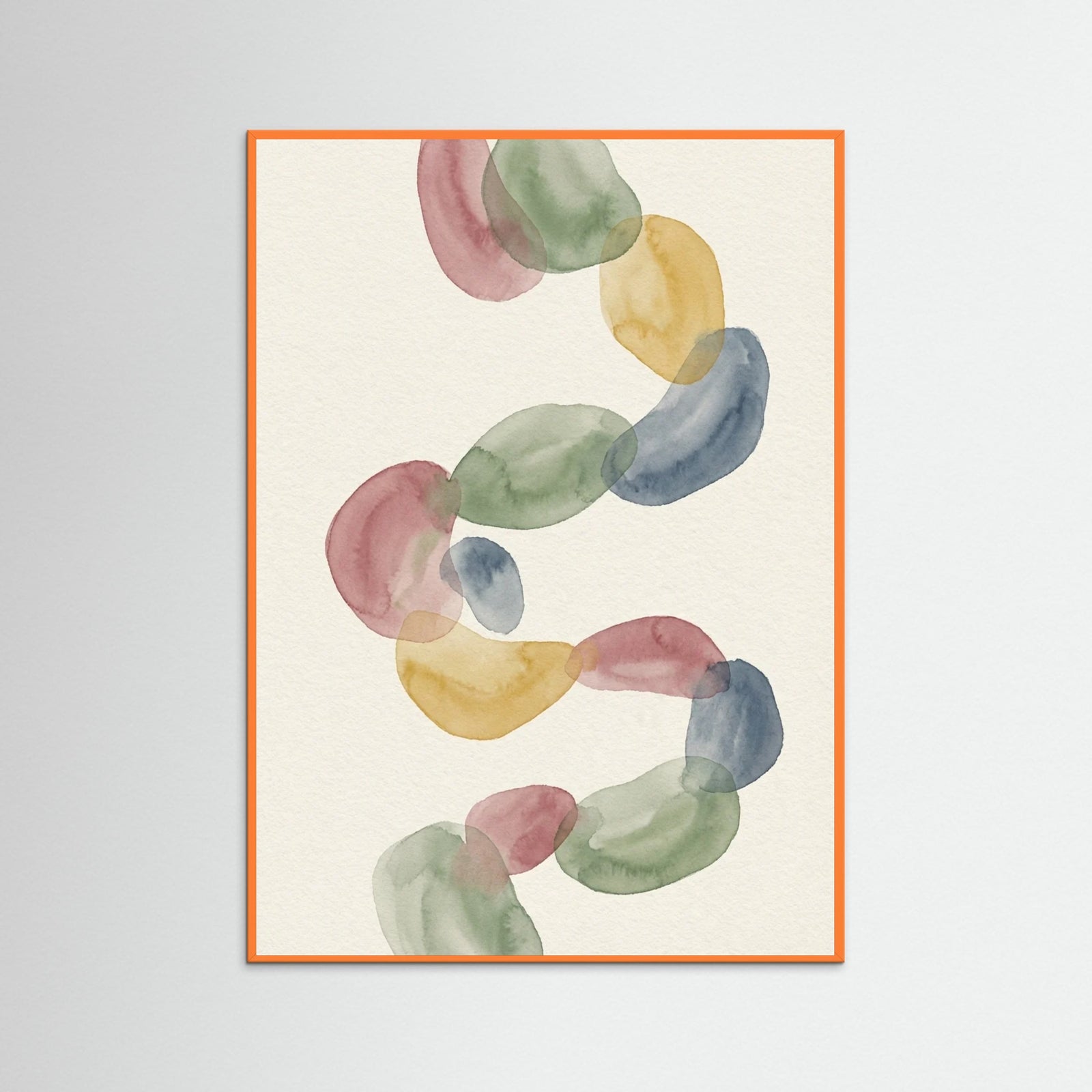 Orange Wood Ephemeral Specks