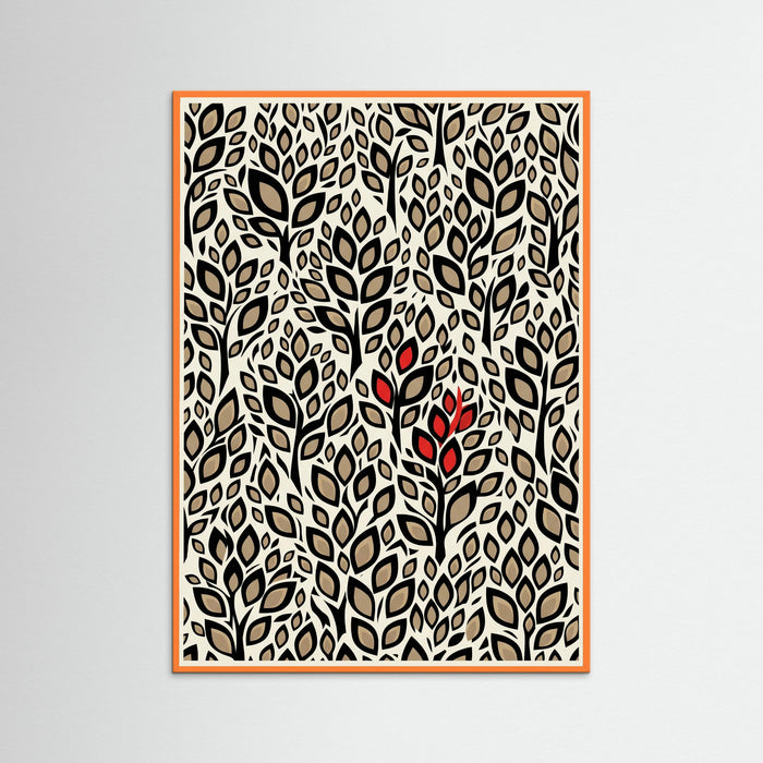 Orange Wood Eternal Dotscape