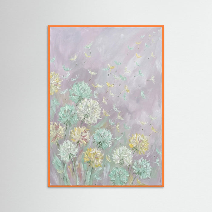 Orange Wood Ethereal Bloom