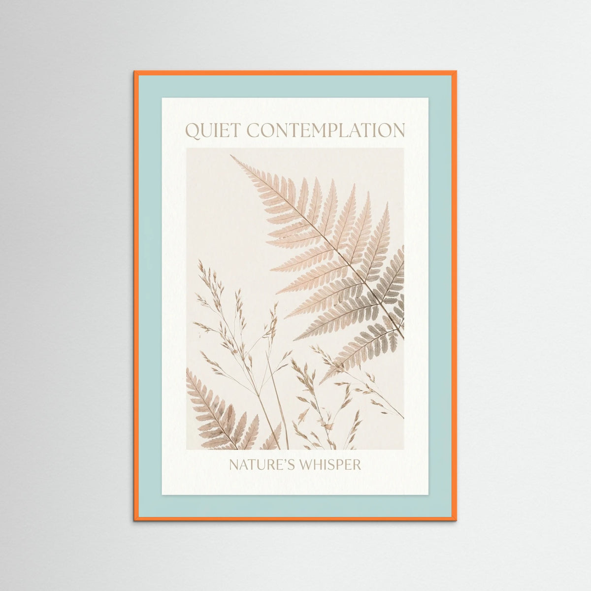 Orange Wood Ethereal Bloom